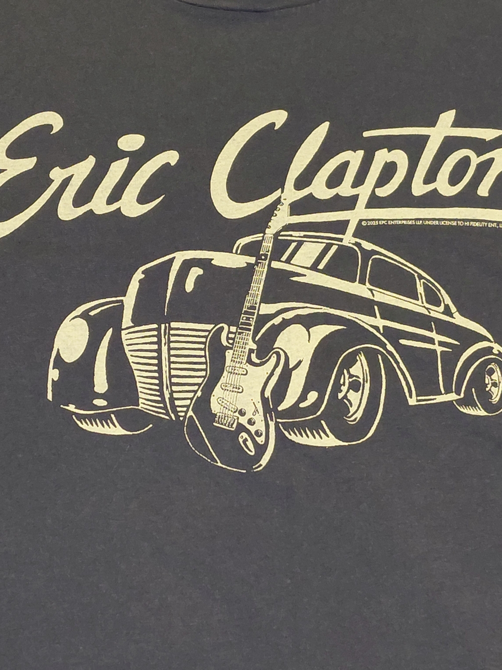 NWT Eric Clapton North American Tour Double Sided Graphic T Shirt Size 3XL